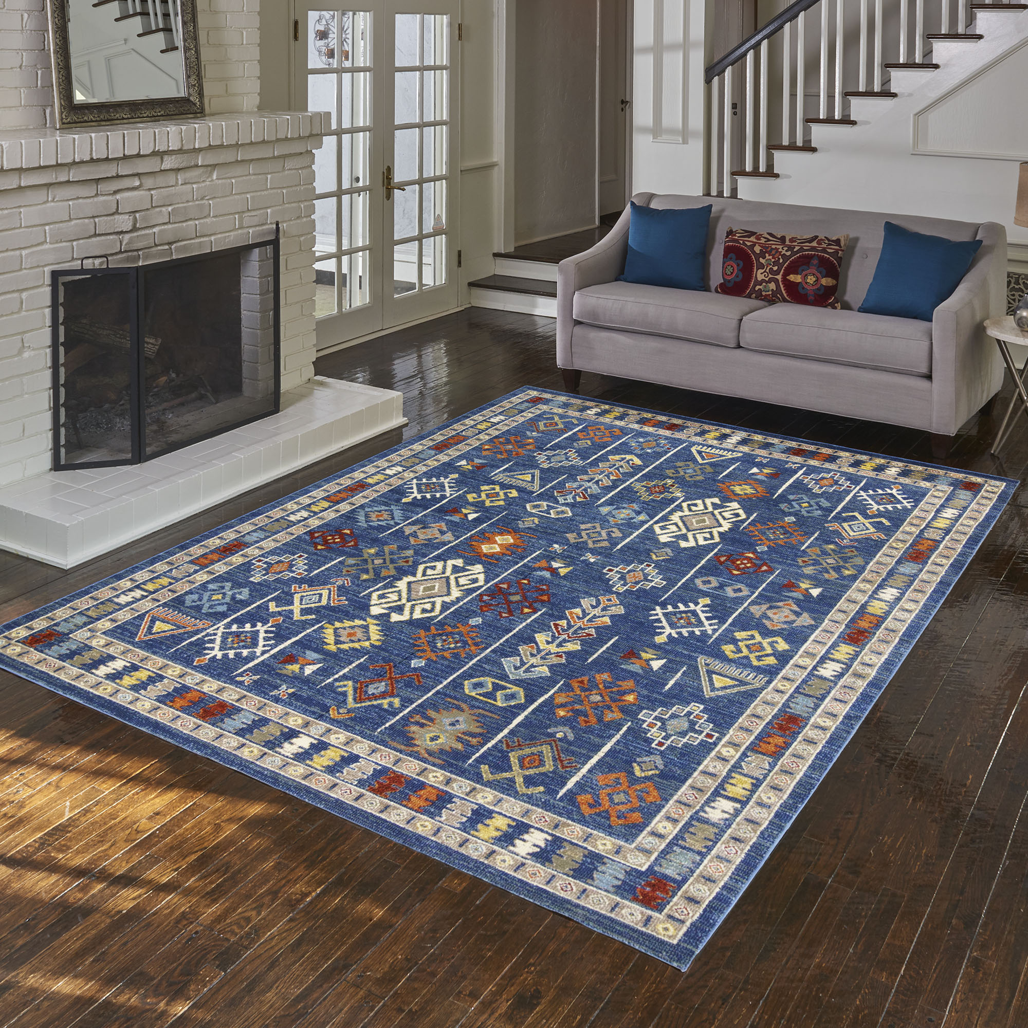 Surya Lavadora LVR-2314 Blue Area Rug - Fovama Rugs & Carpets of  Westchester, New York