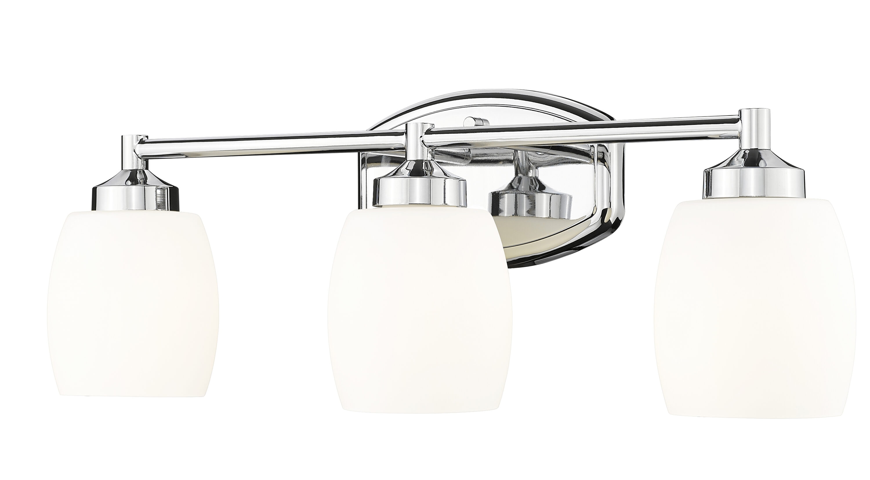 Z-Lite 745-3V-CH Kendrick 23-in 3 -Light Polished Chrome Modern/contemporary Vanity light