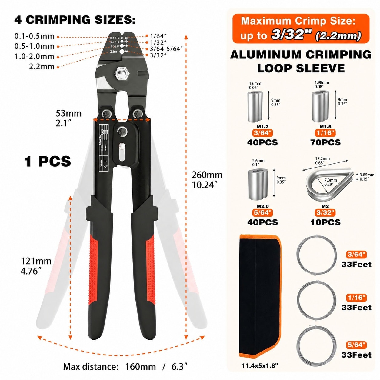 Anqtovp LAN0812N451 Wire-Strippers-Crimpers-Cutters - View #2