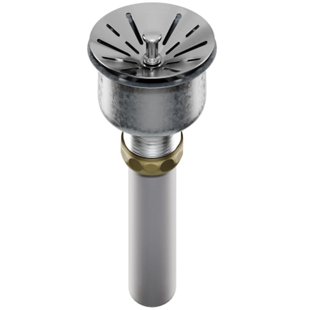 Elkay Perfect Drain Stainless Steel Kitchen Drain Fitting in the Sink ...