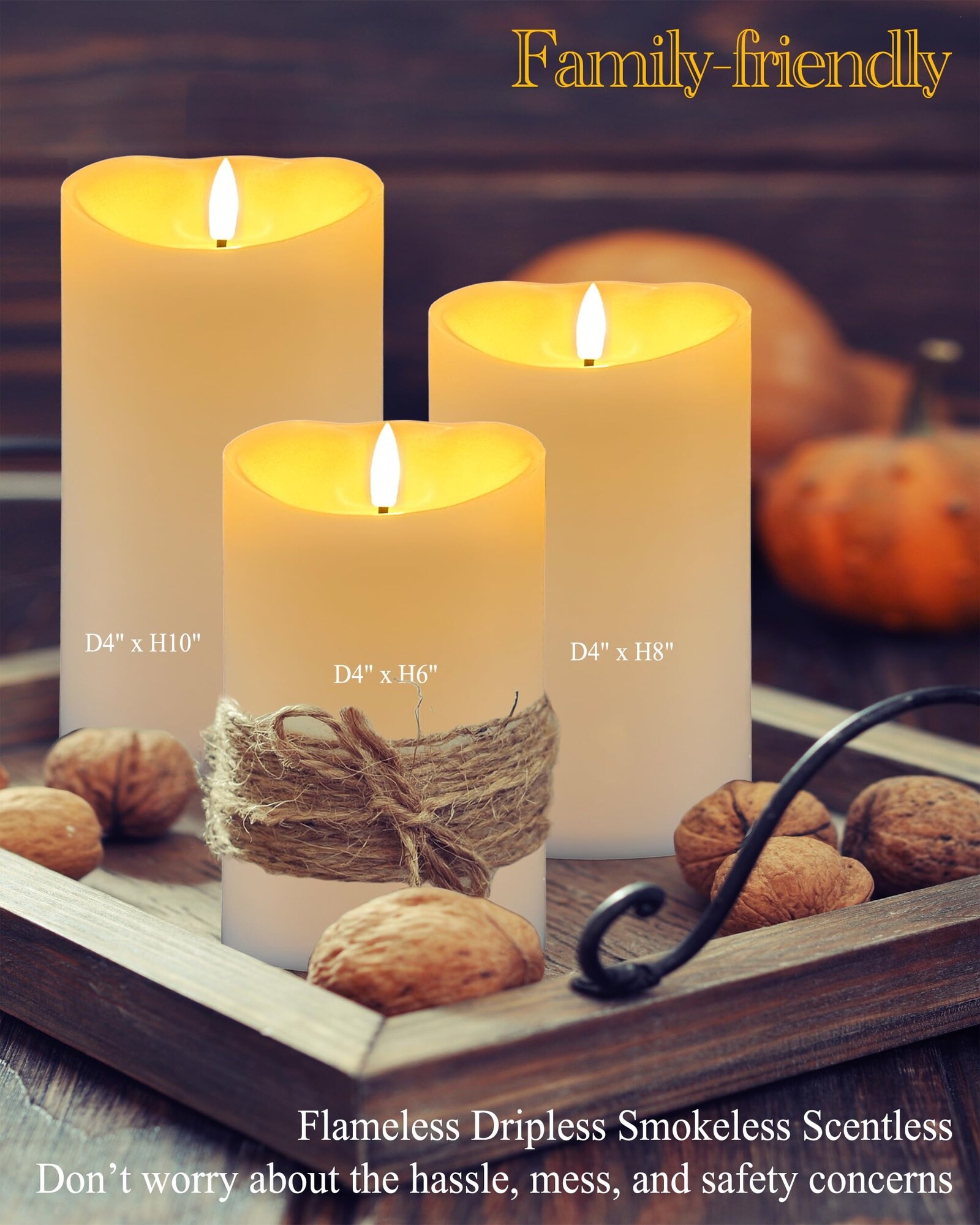 Phewnyzo LPW0708W117 candles - View #5