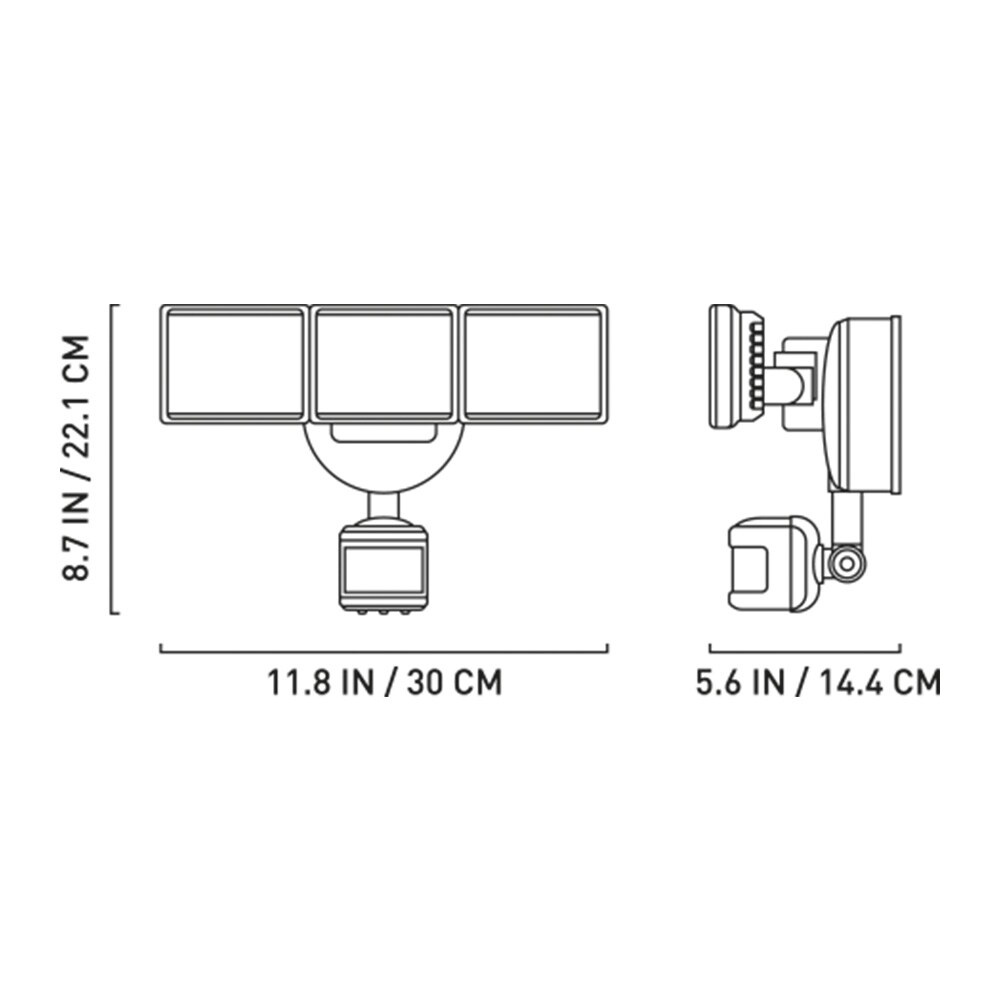 KODA LM030022A-1 Motion-Activated-Floodlights - View #6