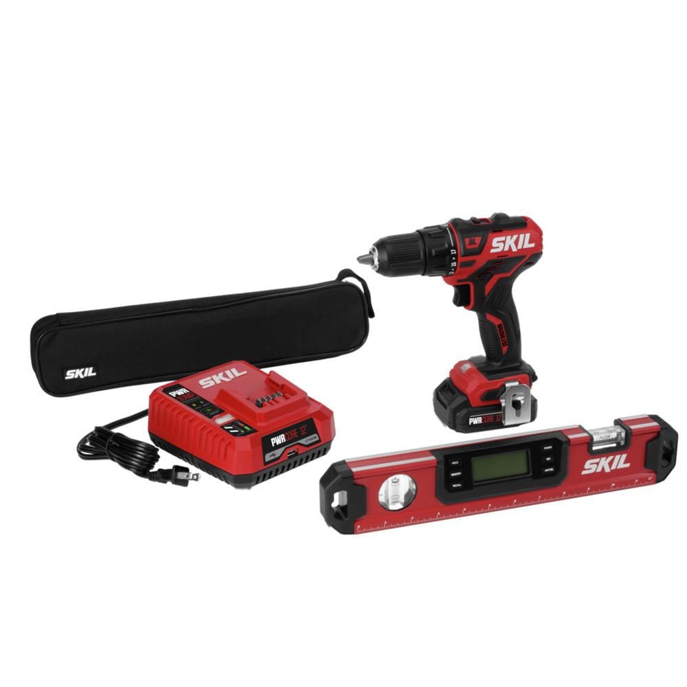 PWR CORE 12 2-Tool Brushless Power Tool Combo Kit (1-Battery Included and Charger Included) | - SKIL CB737601