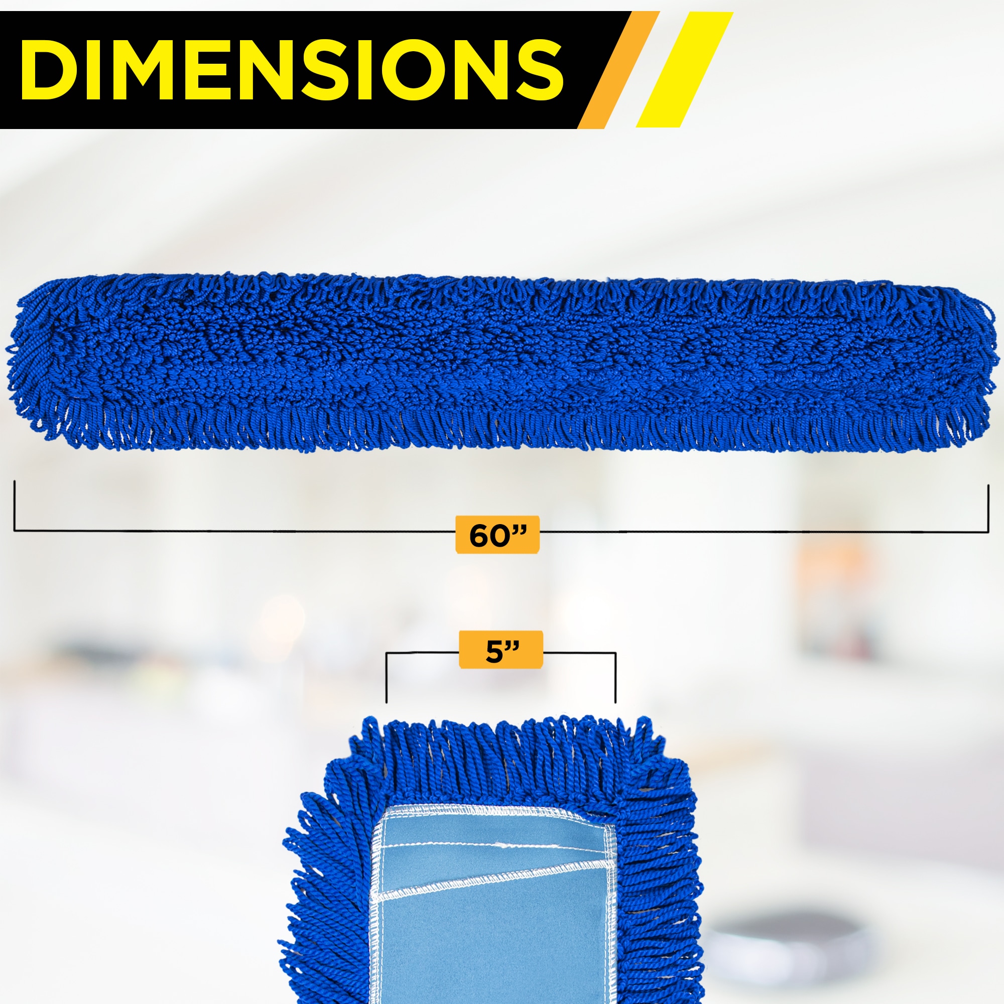 Gritt Commercial 182-60-6PKGRI Dust-Mops - View #6
