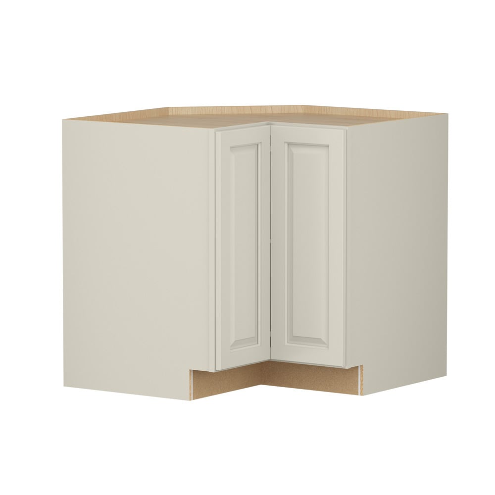 Shenandoah Stemson 36-in W x 34.5-in H x 24-in D Harbor L-Shaped Corner Base Fully Assembled Cabinet Raised Panel Raised panel