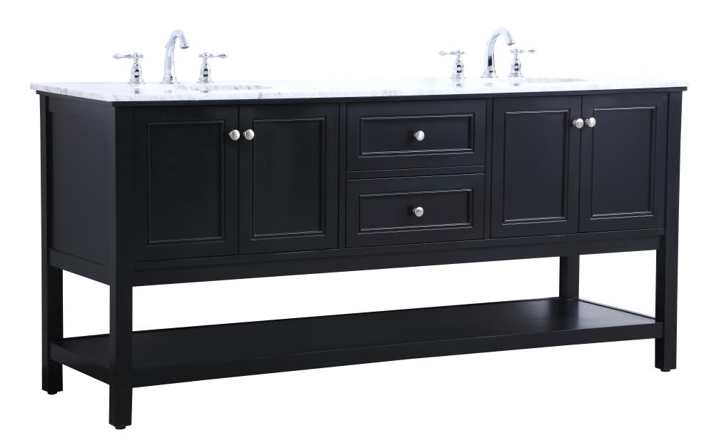 Elegant Decor FI81072BK Bath-Vanity-Combo - View #3