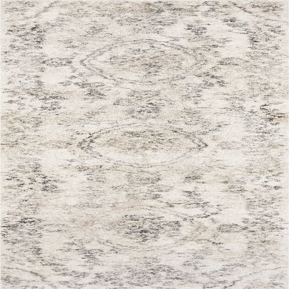 HomeRoots 353864 Bernadette 2 X 7 (ft) Rag Gray Indoor Distressed/Overdyed Runner Rug