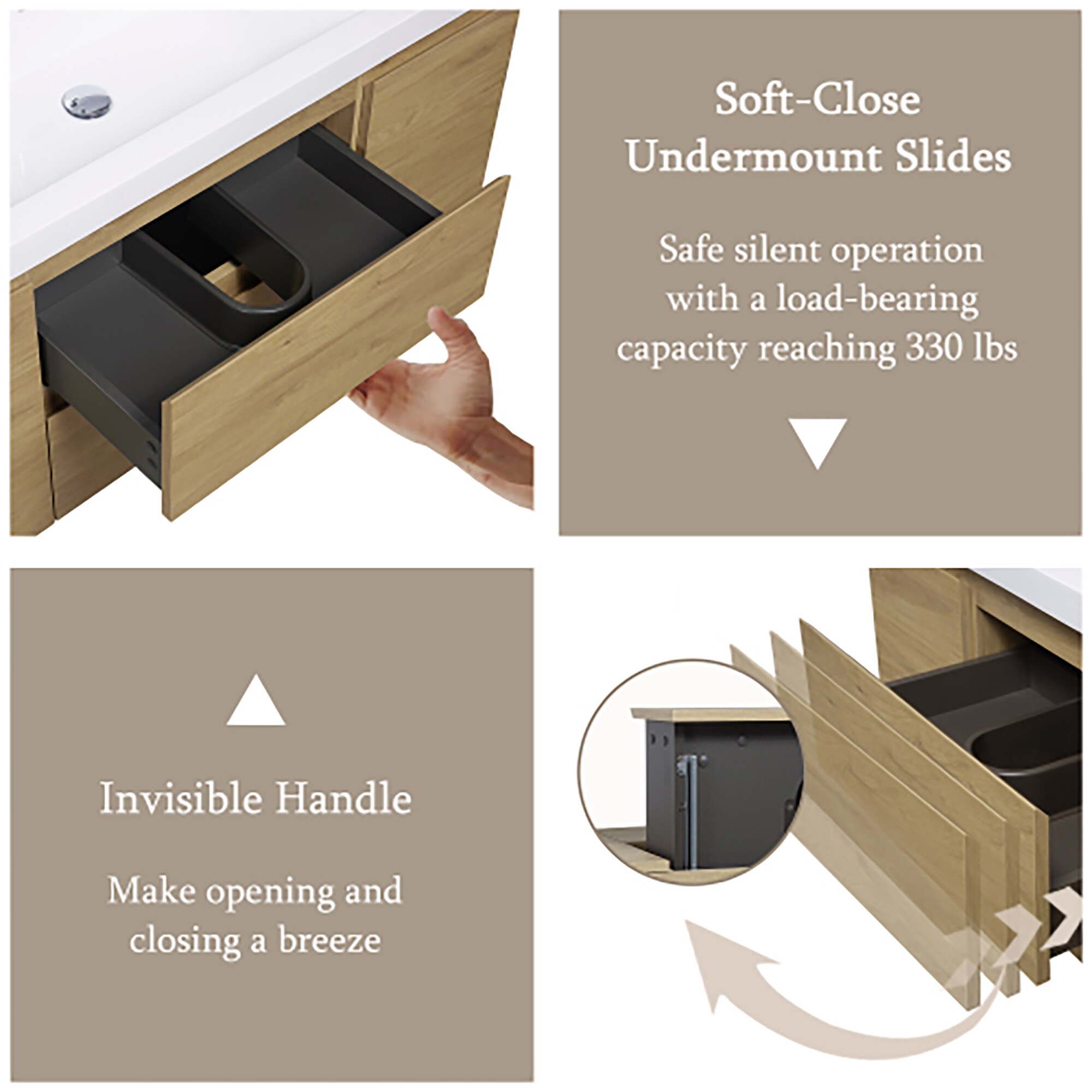 CASAINC MS-20048-CAB-WH-1 Bath-Vanity-Combo - View #7