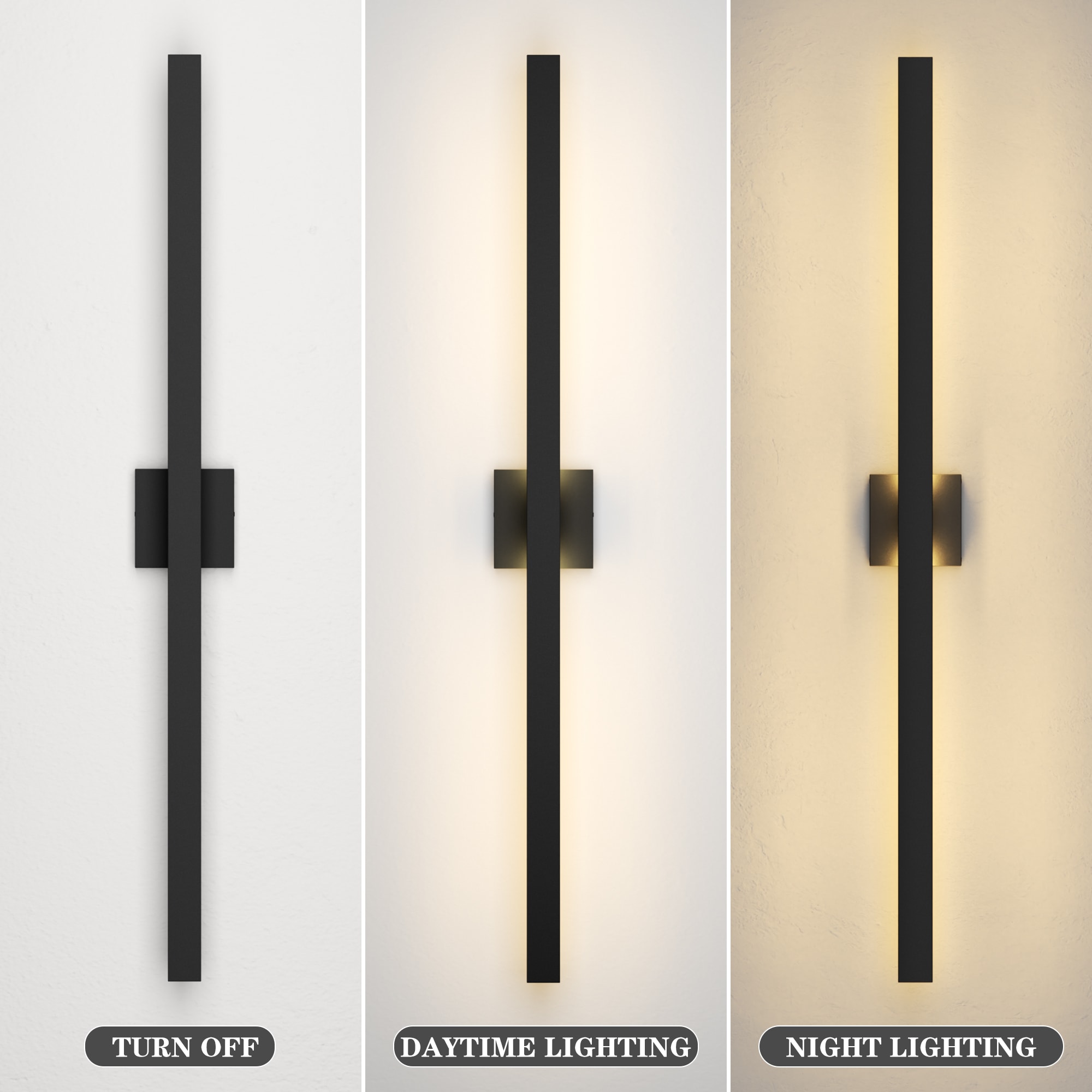 LamQee 06FTL0337DBK Outdoor-Wall-Lighting - View #5