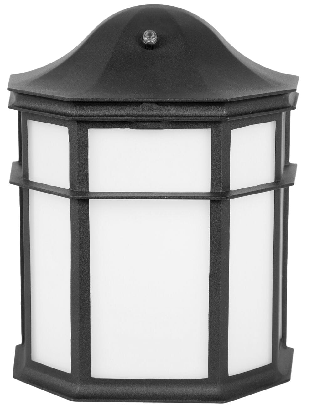 Black Bronze Outdoor LED Wall Sconce with Dusk to Dawn Sensor