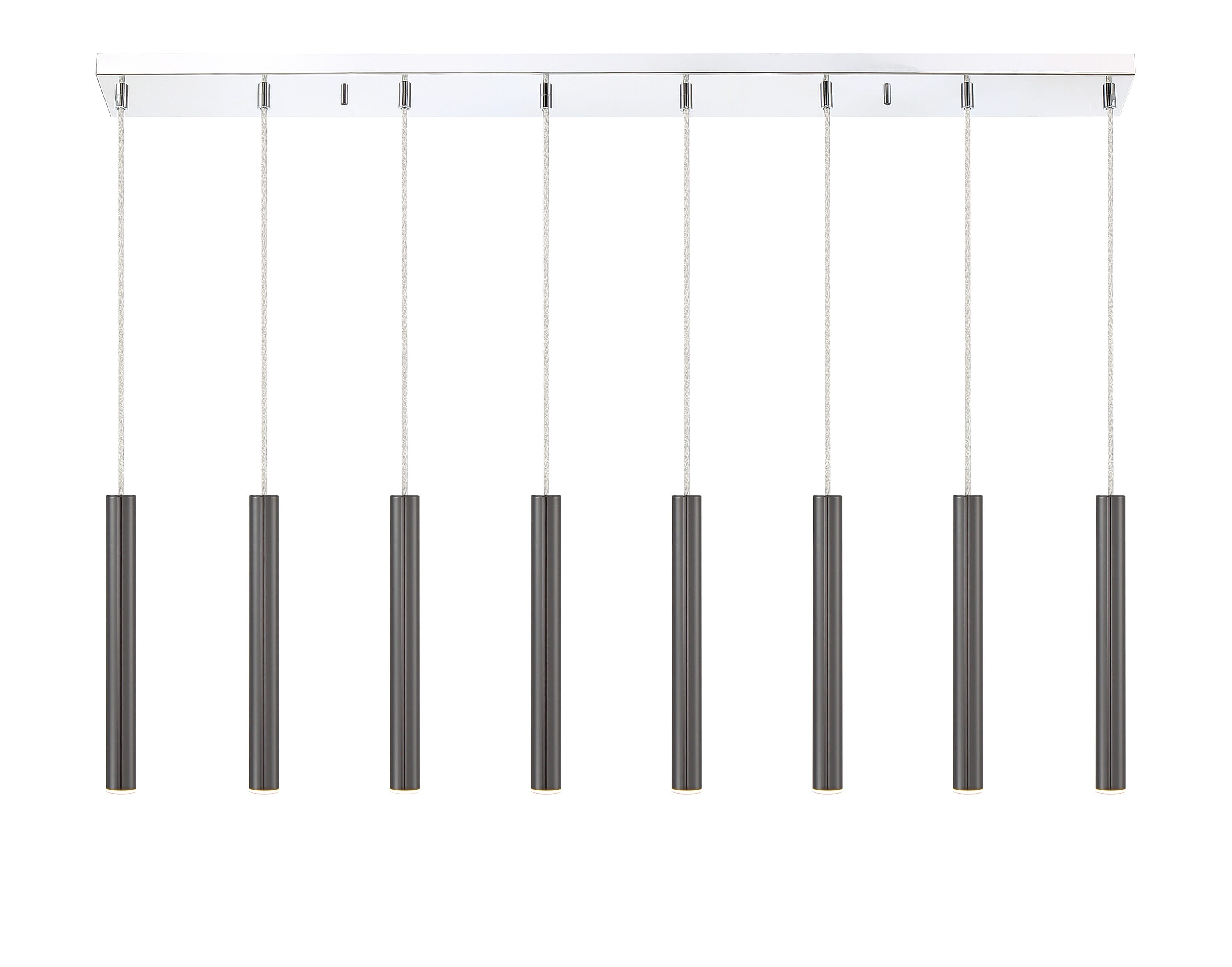Z-Lite 917MP12-PBL-LED-8LCH Pool-Table-Lighting - View #4