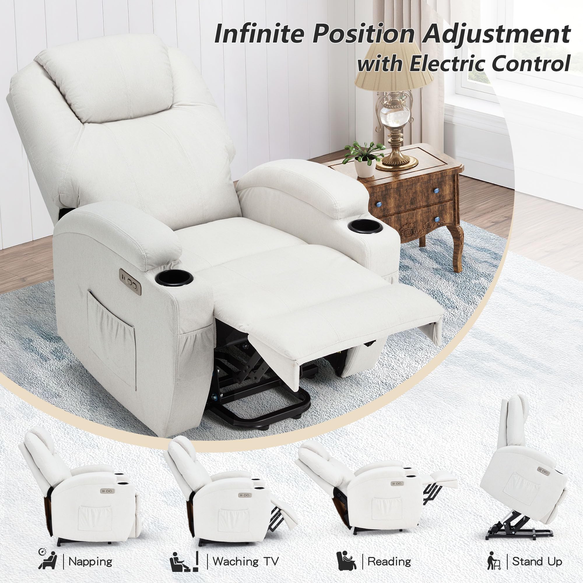 AECOJOY 13037BG-LS01 recliners - View #4