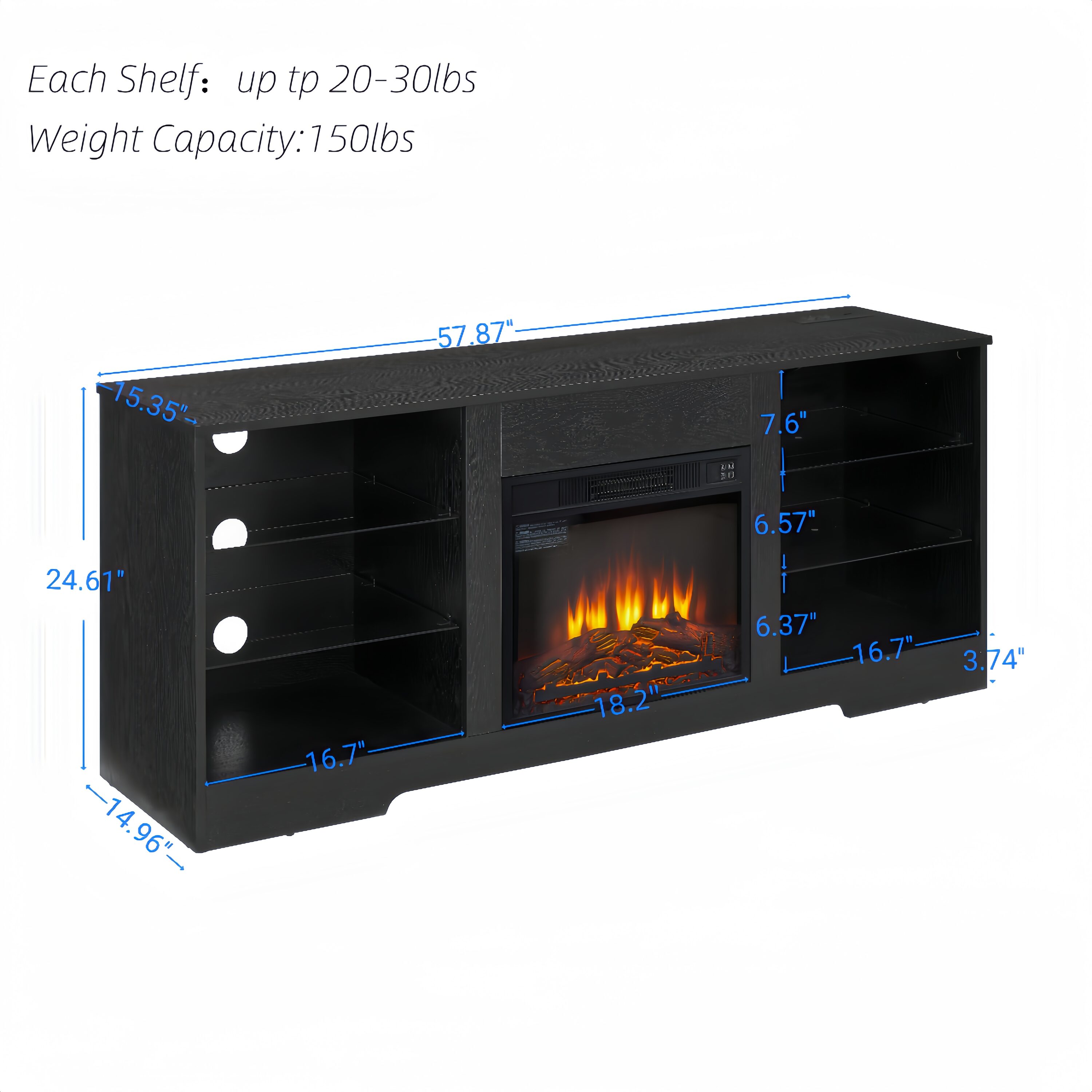 Clihome CL-SU55-23 Electric-Fireplaces - View #10