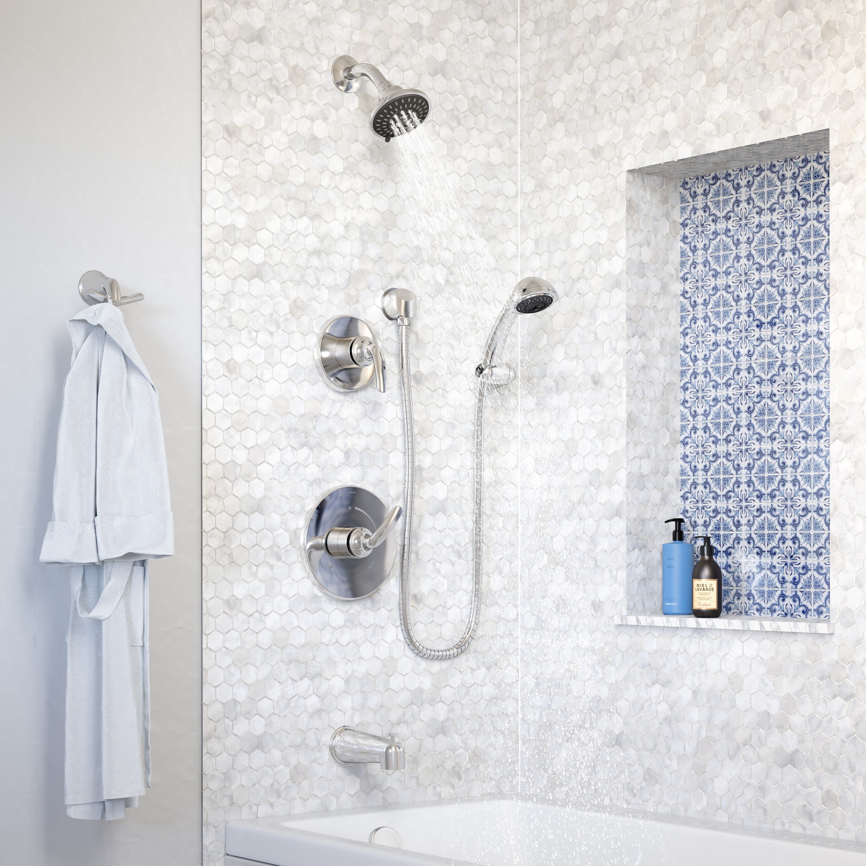 Symmons 5506-1.5-TRM Tub-Shower-Faucets - View #5