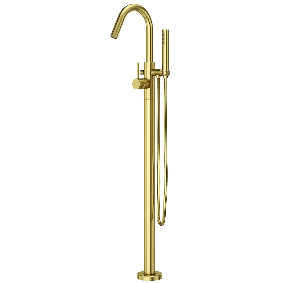 Pfister Modern 1-Handle Commercial/Residential Freestanding Bathtub Faucet with Hand Shower Pfister Modern 1-Handle Commercial/Residential Freestanding Bathtub Faucet with Hand Shower