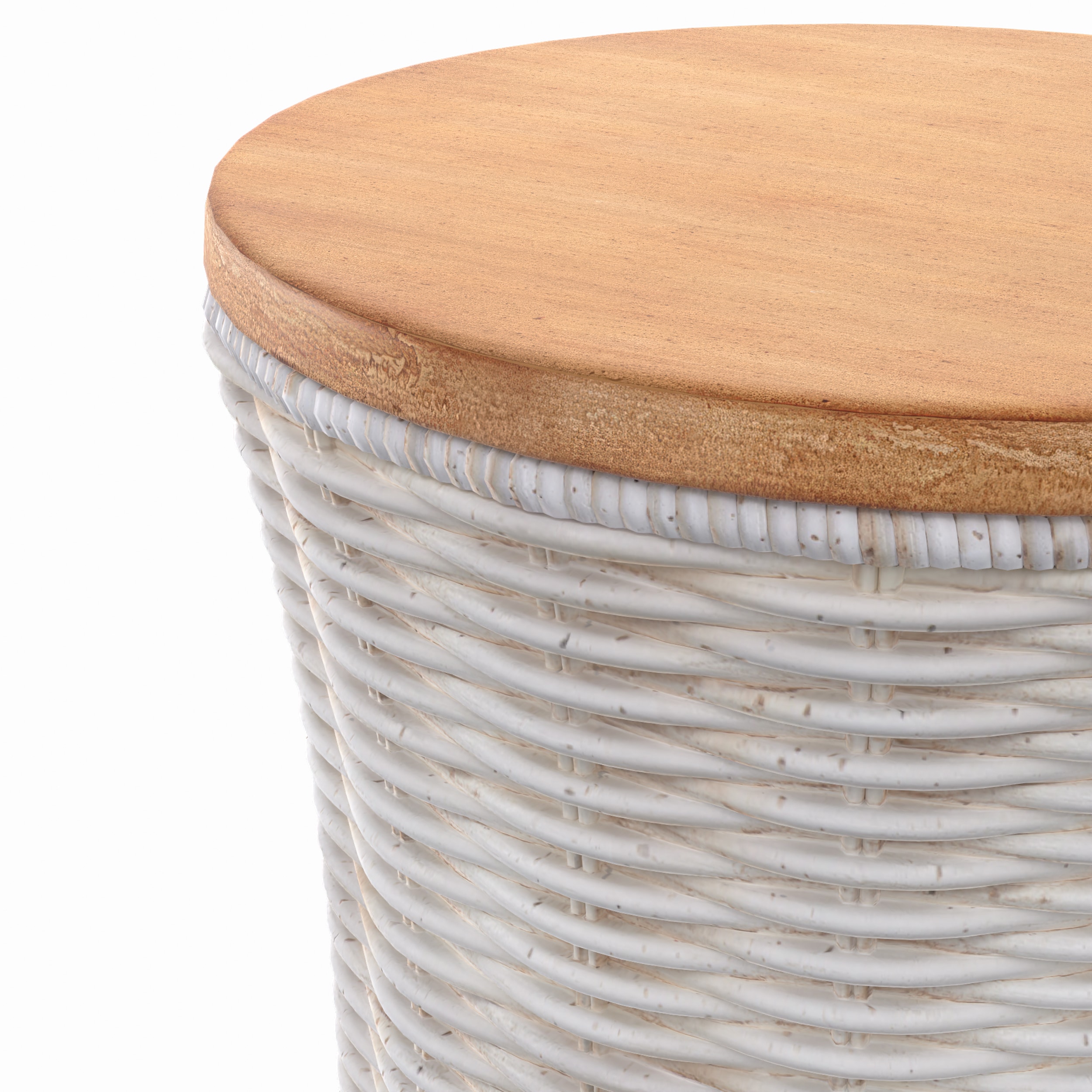 Origin 21 PC9609WHT Garden-Stools - View #2