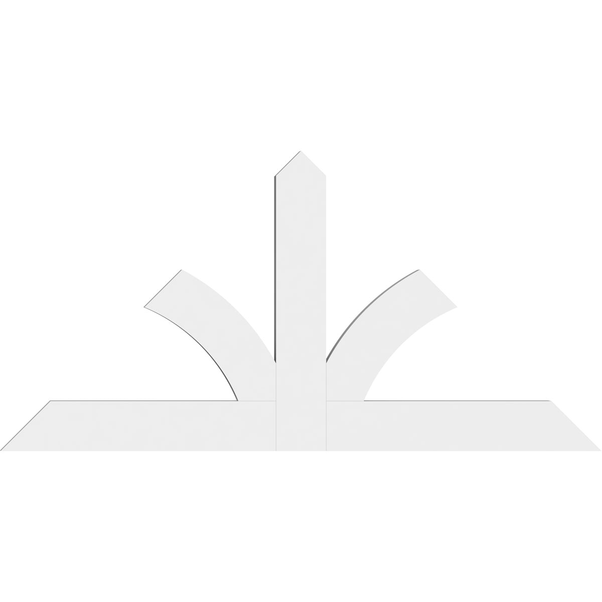 Ekena Millwork GBP072X36X0206RIC00 Exterior-Brackets-Braces - View #2