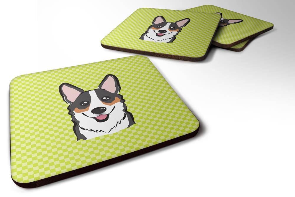Caroline's Treasures BB1317FC Poly Square Coaster(s)