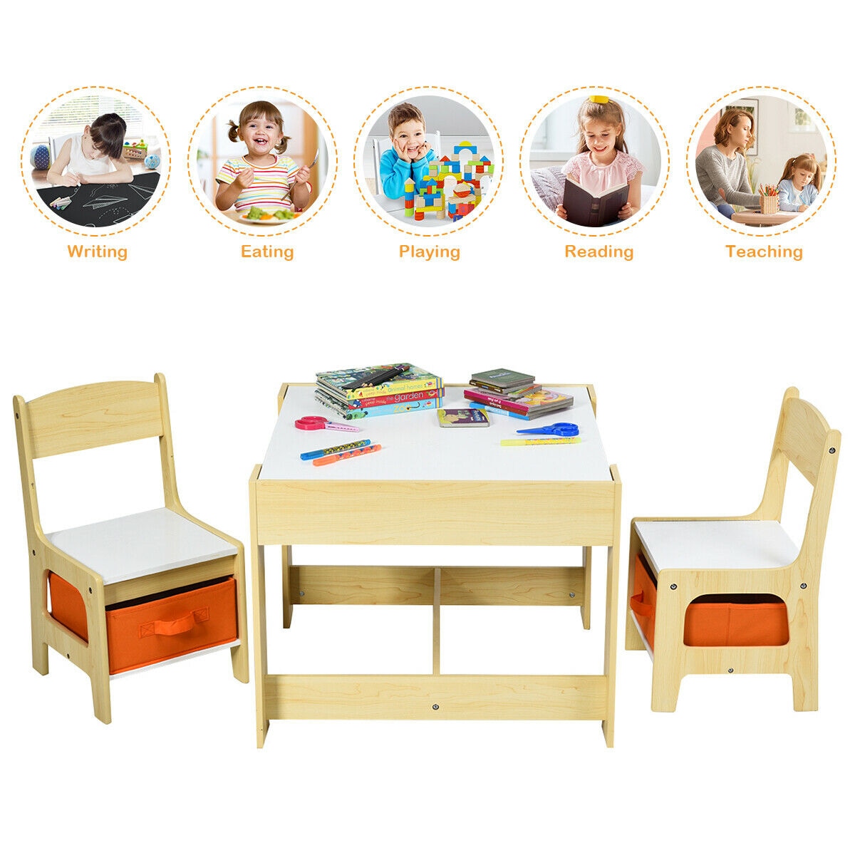 CASAINC WF-HYSN-5584NA Kids-Play-Tables - View #7