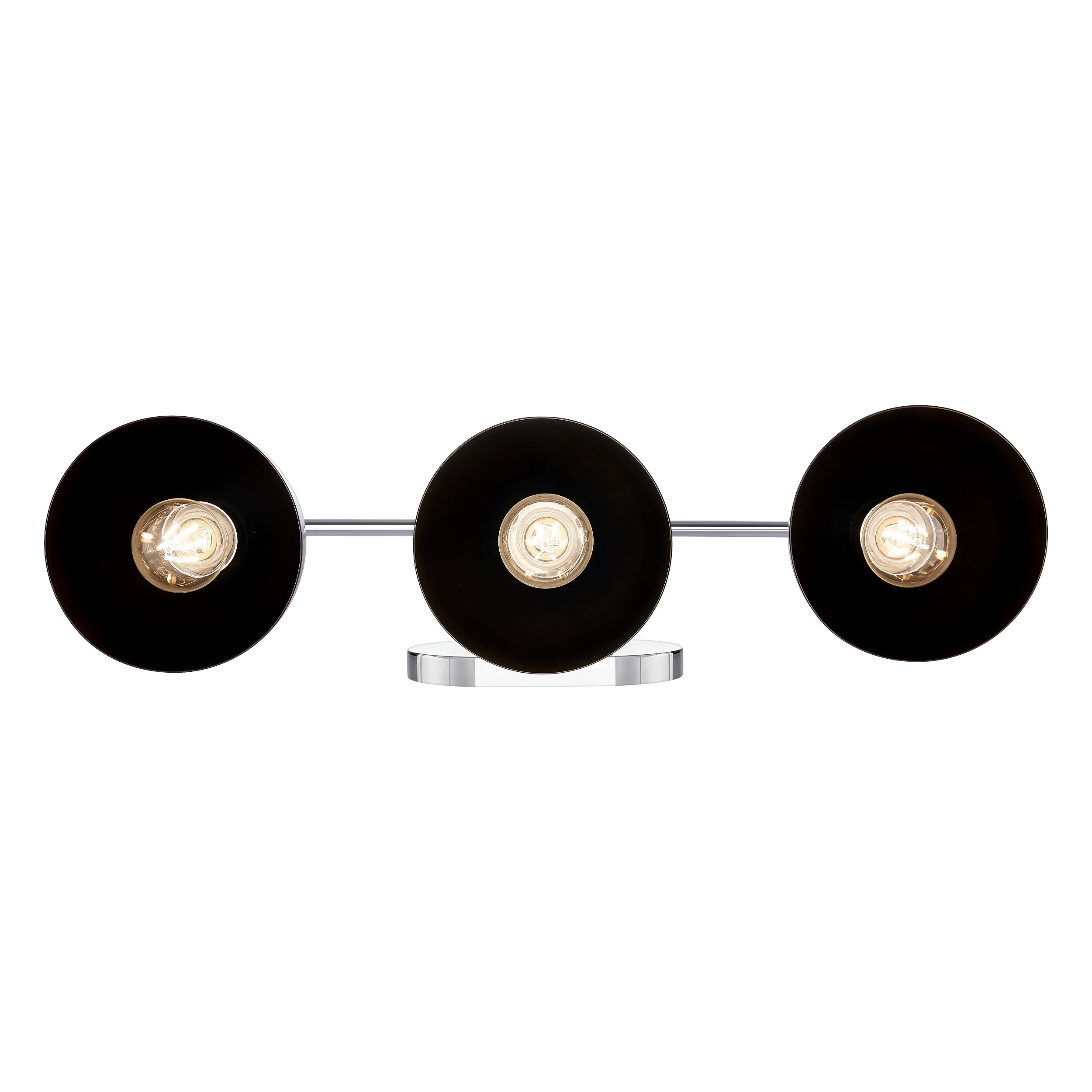 Golden Lighting 6956-BA3 CH-BLK b089995 - View #3