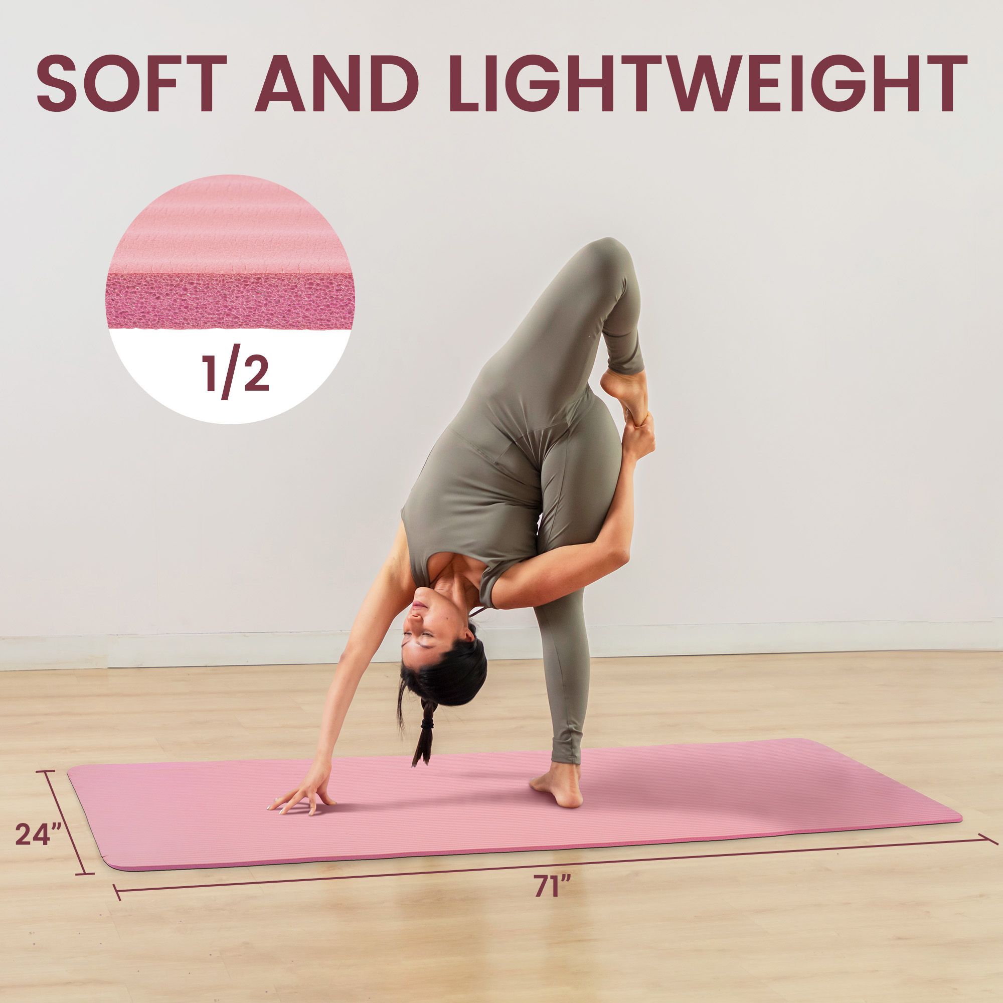 Fitvids AP6-PPK Yoga-Mats - View #2