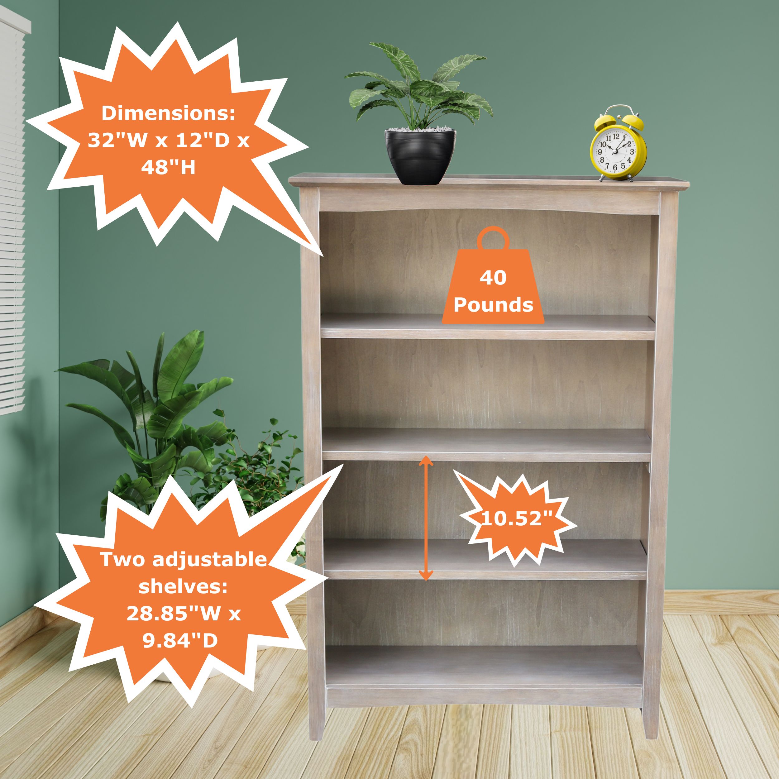 International Concepts SH09-3224A bookcases - View #7