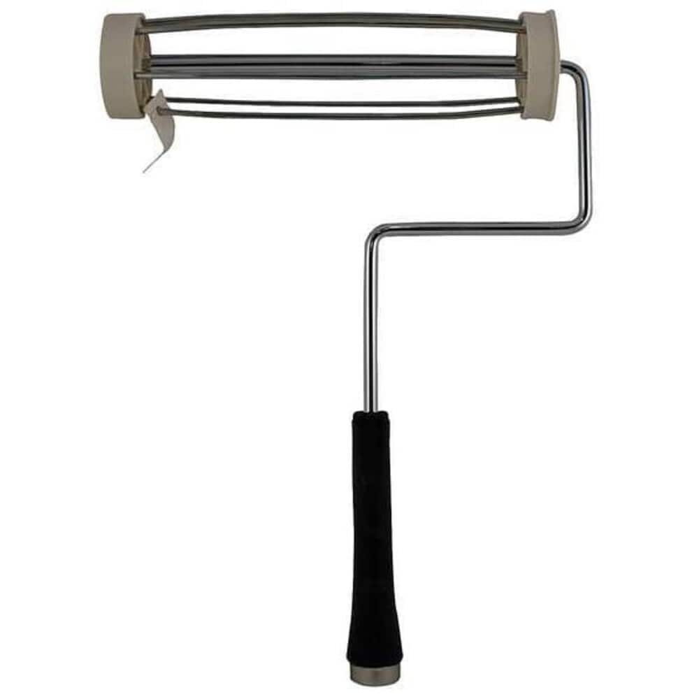 Premier  Paint Roller Frame Cage Plastic Handle 9 Rollers 9JF