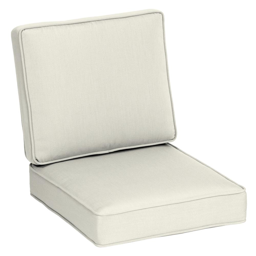 outdoor seat cushions cream