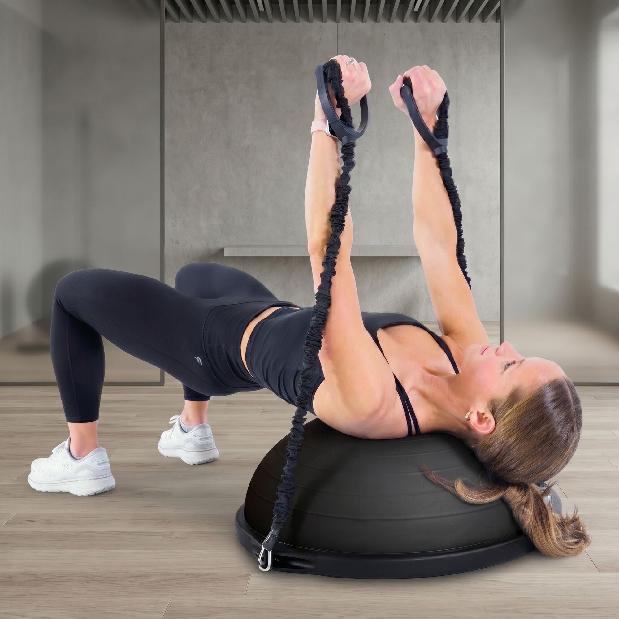 BOSU 72-10850-3MBLKBLK Balance-Exercise-Platforms - View #2