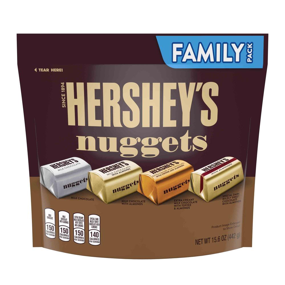 Hershey's Nuggets Chocolate Candy Assortment, 15.6 oz - Perfect