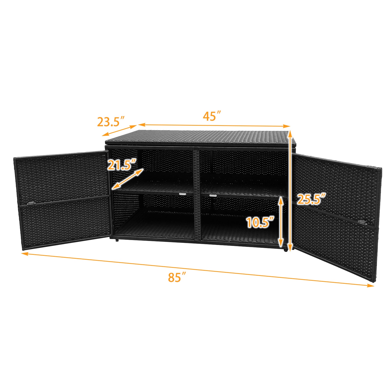 WELLFOR OUS62862DK Small-Outdoor-Storage - View #3