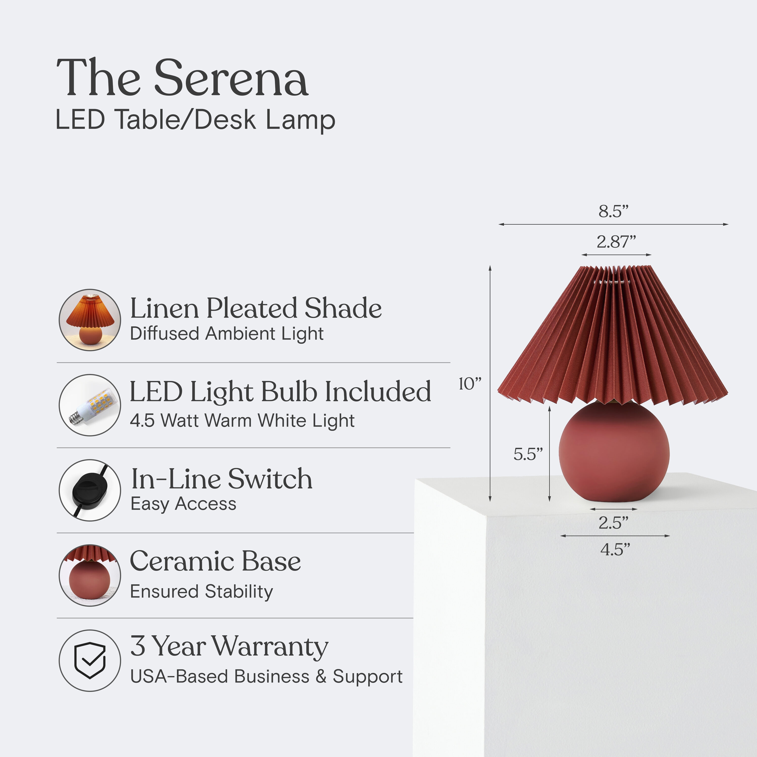 Brightech TL-SRNA-RD Table-Lamps - View #3