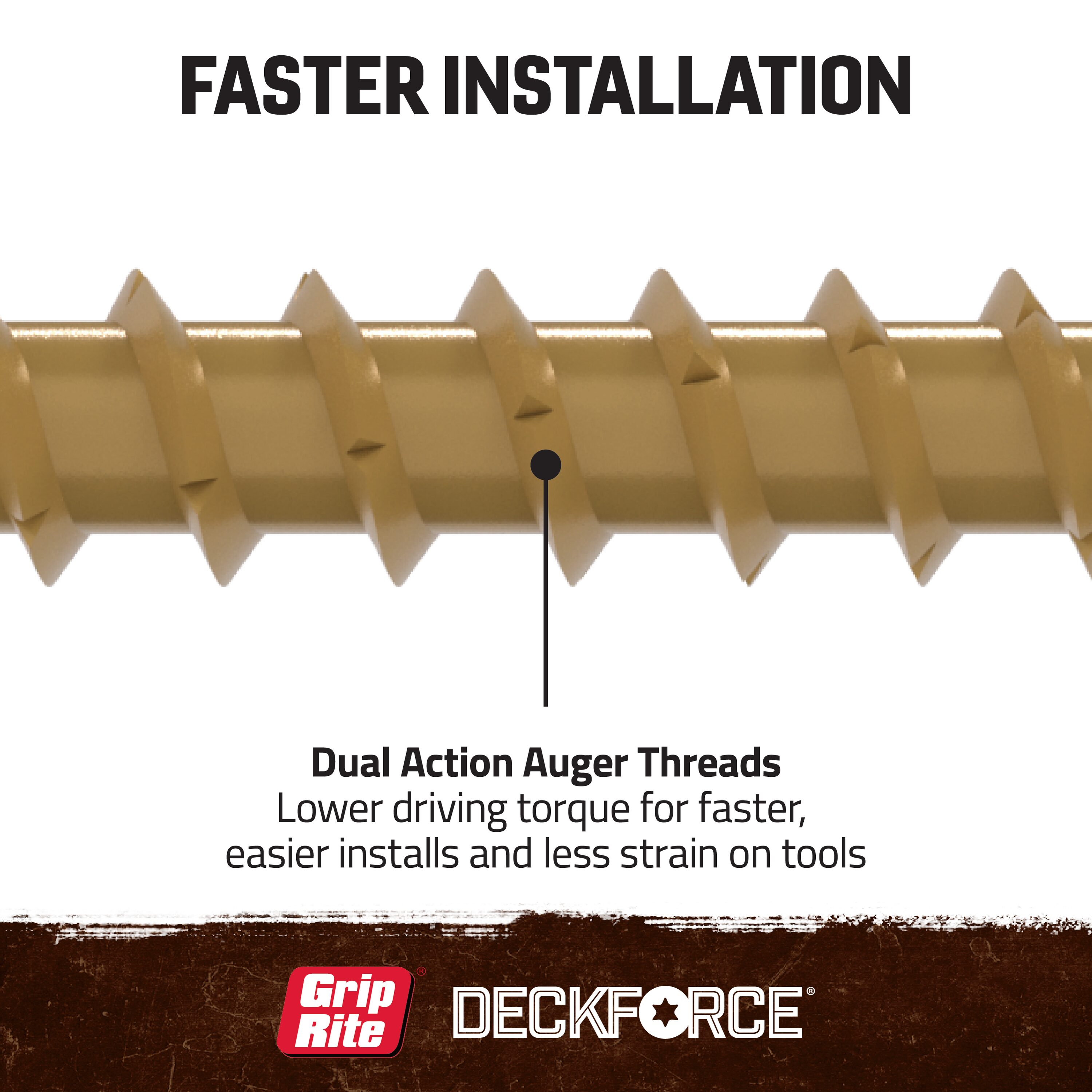DeckForce by Grip Rite GRDF212STT1 Deck-Screws - View #8