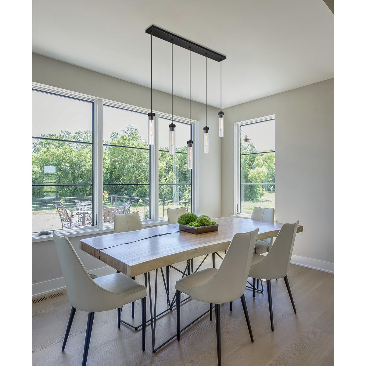 Z-Lite 740P-5L-MB Pendant-Lights - View #2