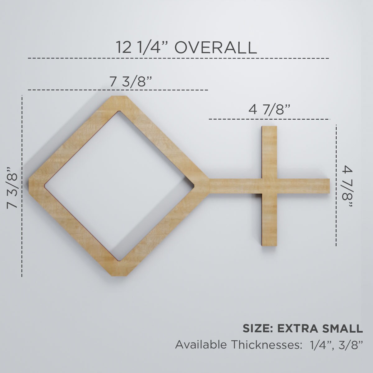 Ekena Millwork WALW08X08X0375CAMWA Wall-Panels - View #3