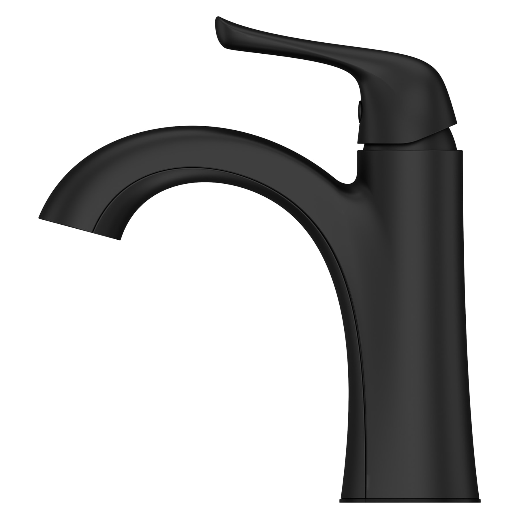 Pfister Willa Spot Defense Matte Black 4-in centerset 1-Handle ...