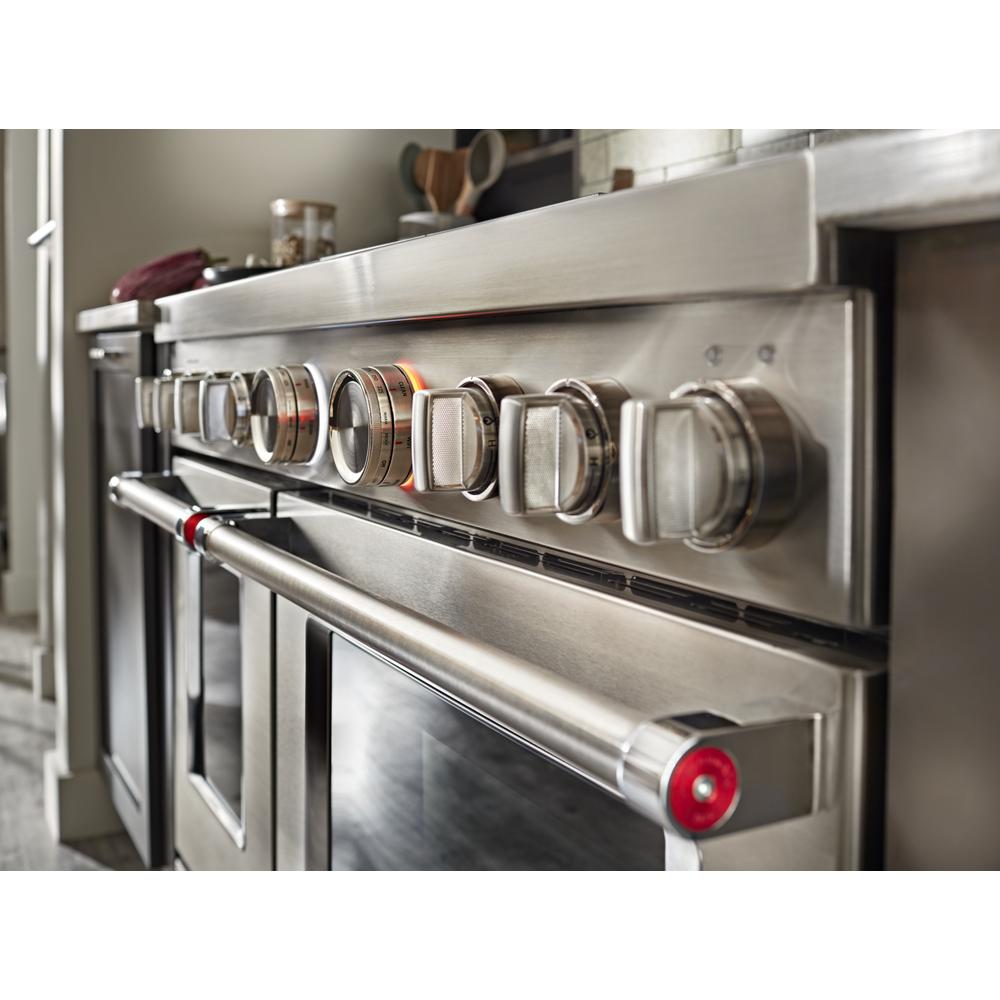 Dual Fuel Range, 48, 5 Burners with Griddle, Self-cleaning