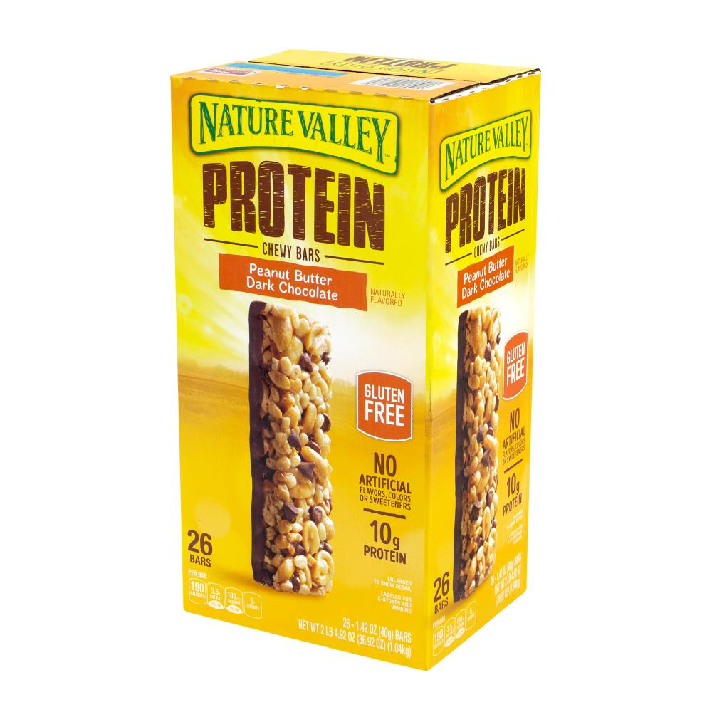 Nature Valley Protein Peanut & Chocolate Bar, 4 x 40g : Snacks