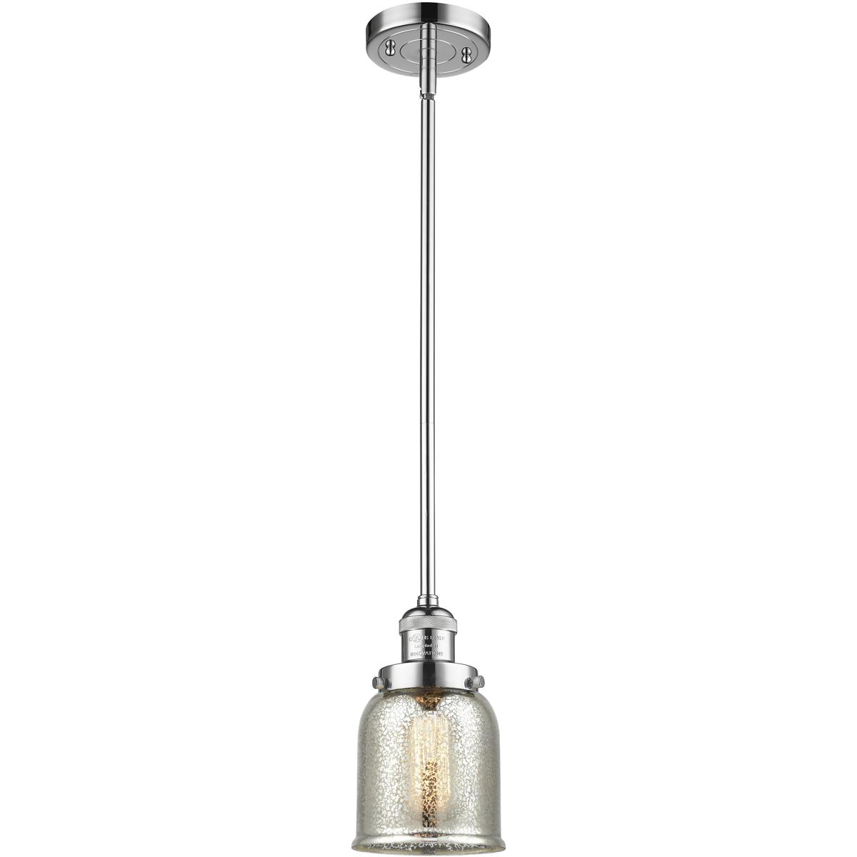 Innovations Lighting 1425695 201S-PC-G58-LED Franklin Restoration Bell Mini Pendant