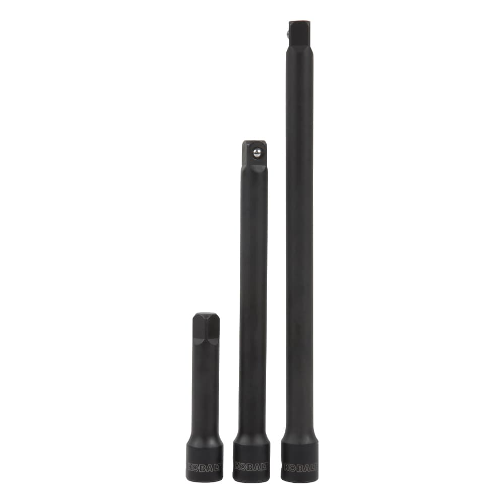 Trident Tools 5 Piece 1/2in Drive Extension Bar Set T132600 