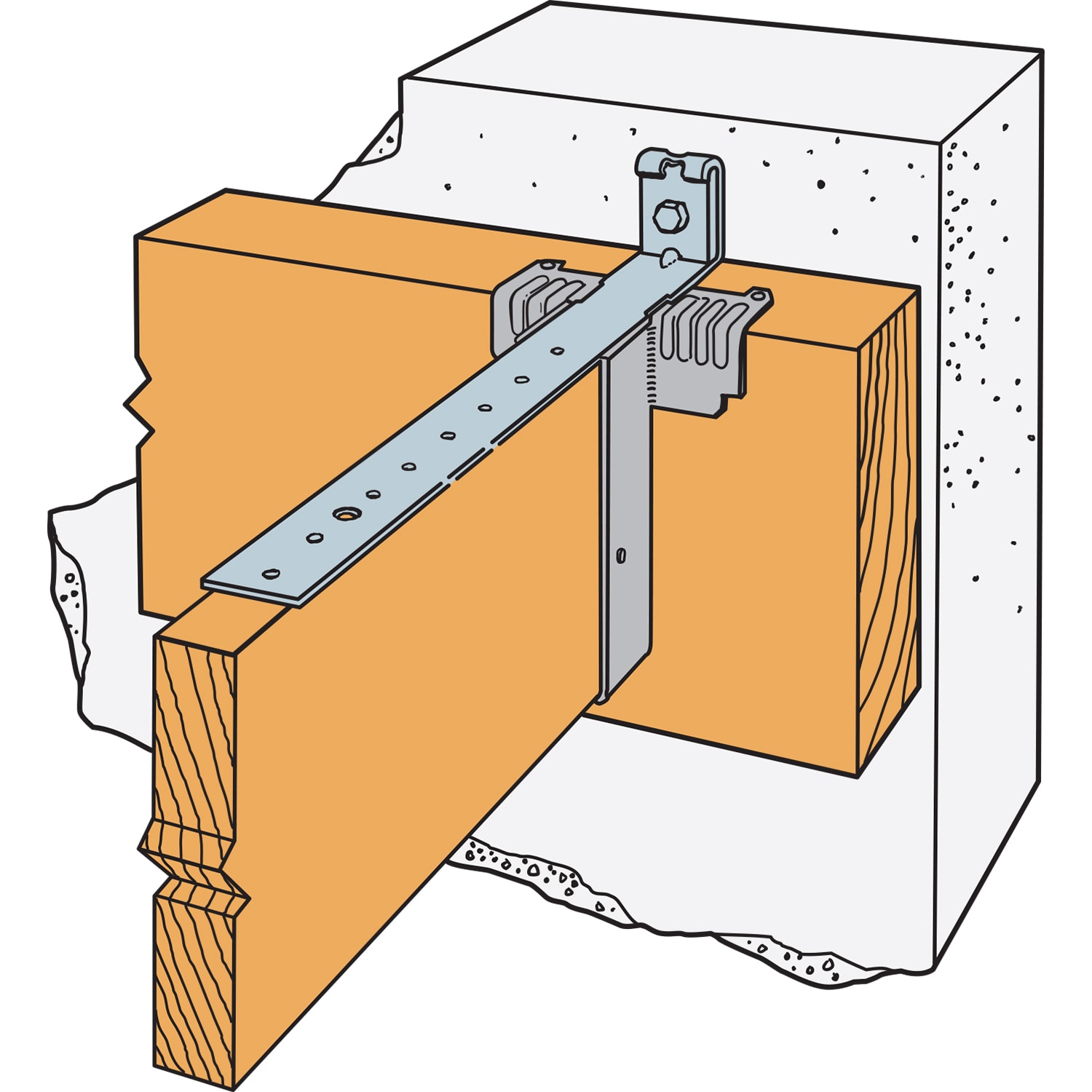 Simpson Strong-Tie LTT19 Trusses-And-Rafter-Ties - View #3