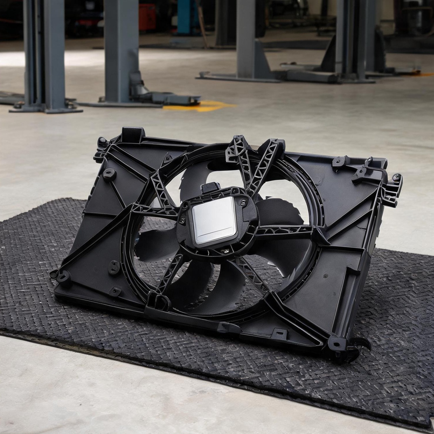Tammesy Plastic Radiator Fan Kit 33.7 x 23.4 x 5.1 in in the Automotive ...