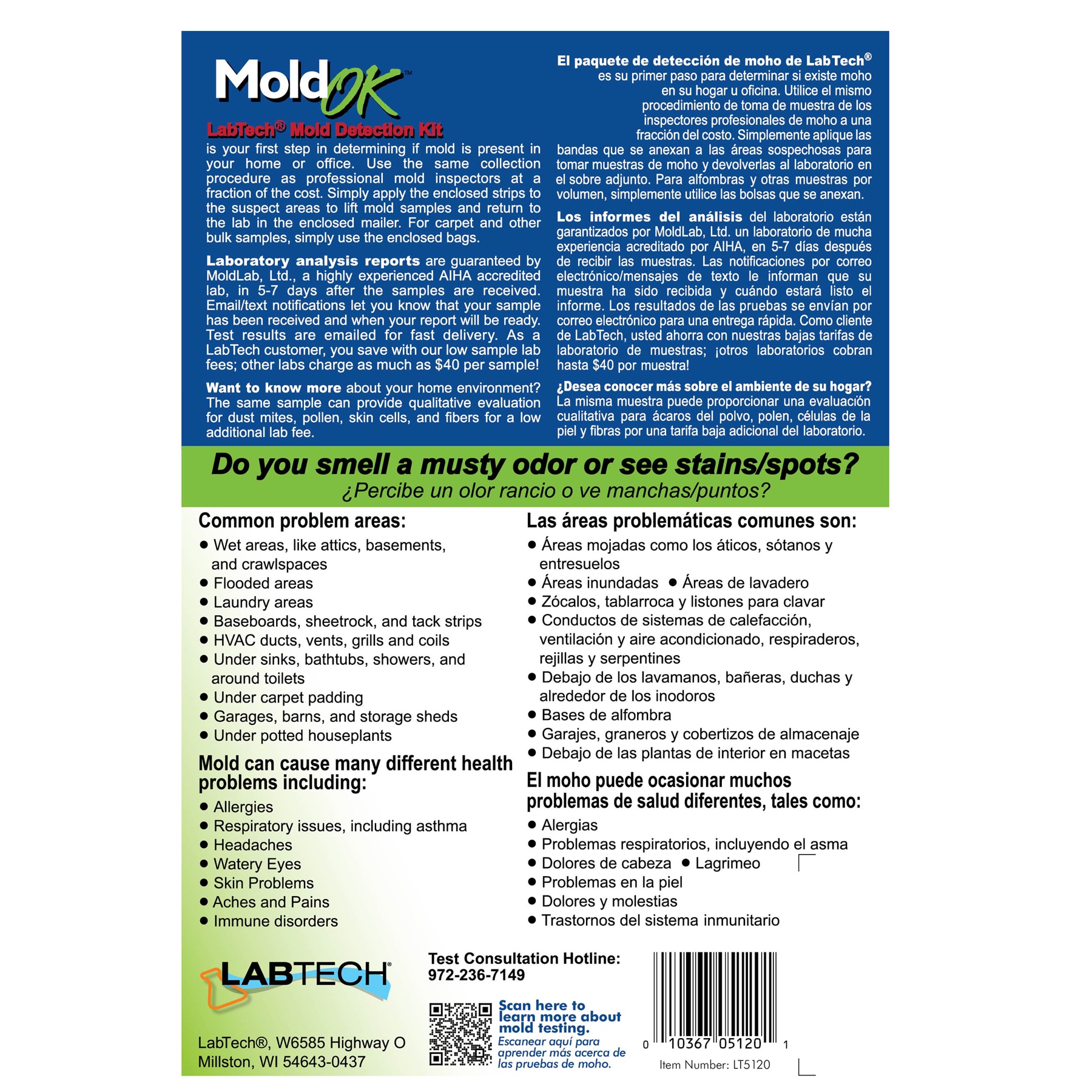 Mosser Lee 5120 Mold-Test-Kits - View #2