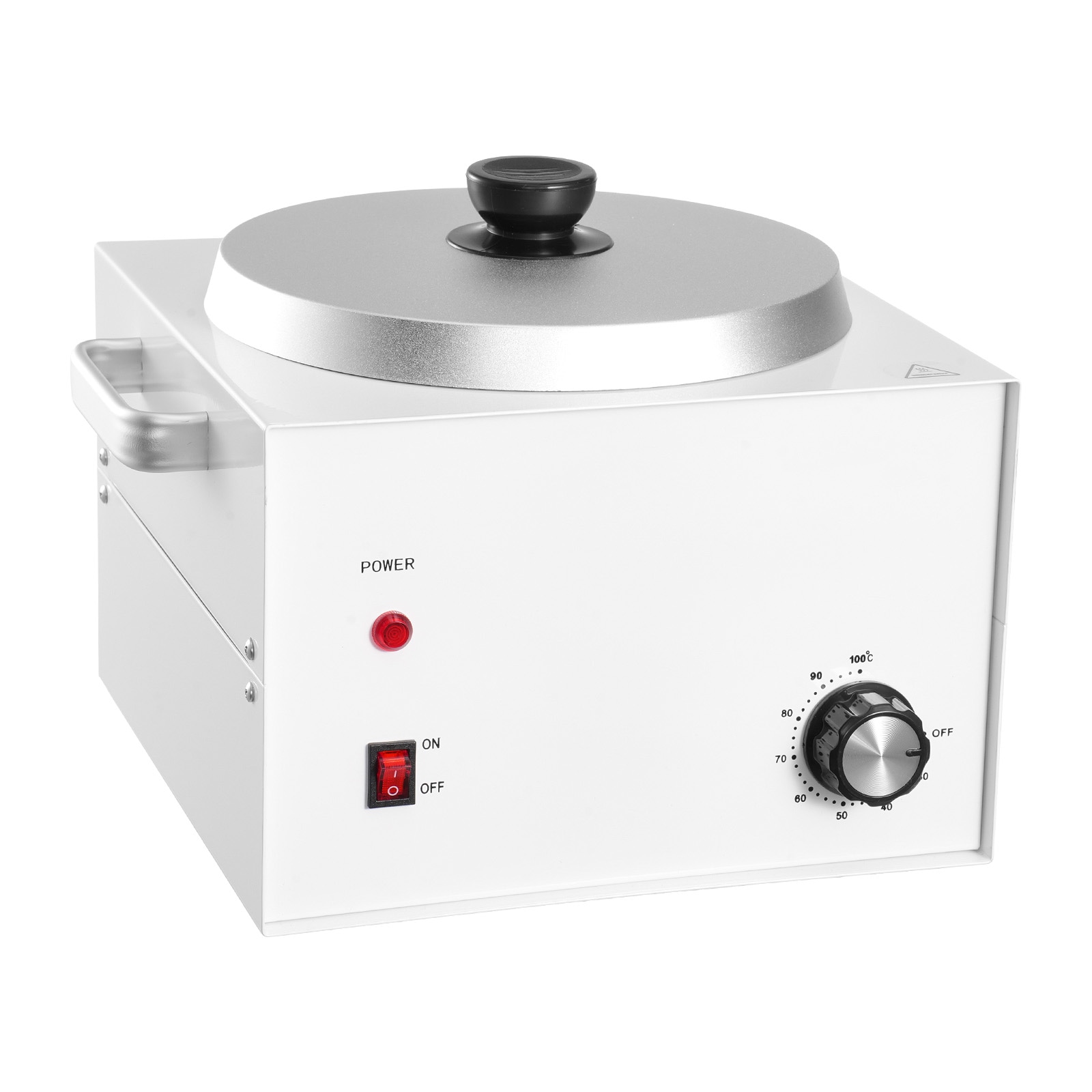 GIVIMO Single Pot Wax Warmer 3000-mL 300W Professional Hair Removal Wax Warmer 32-212 F Adjustable Electric Waxing Heater with 100-pc Waxing Sticks for Home Salon Spa