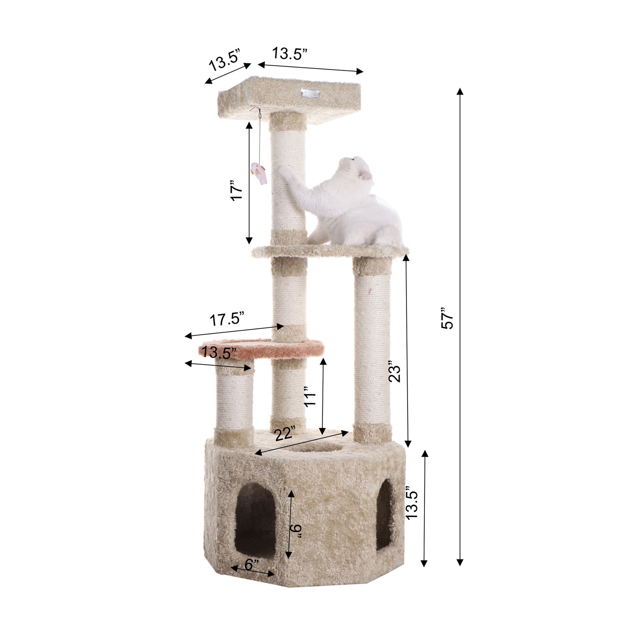 Armarkat X5703 Cat-Trees - View #11