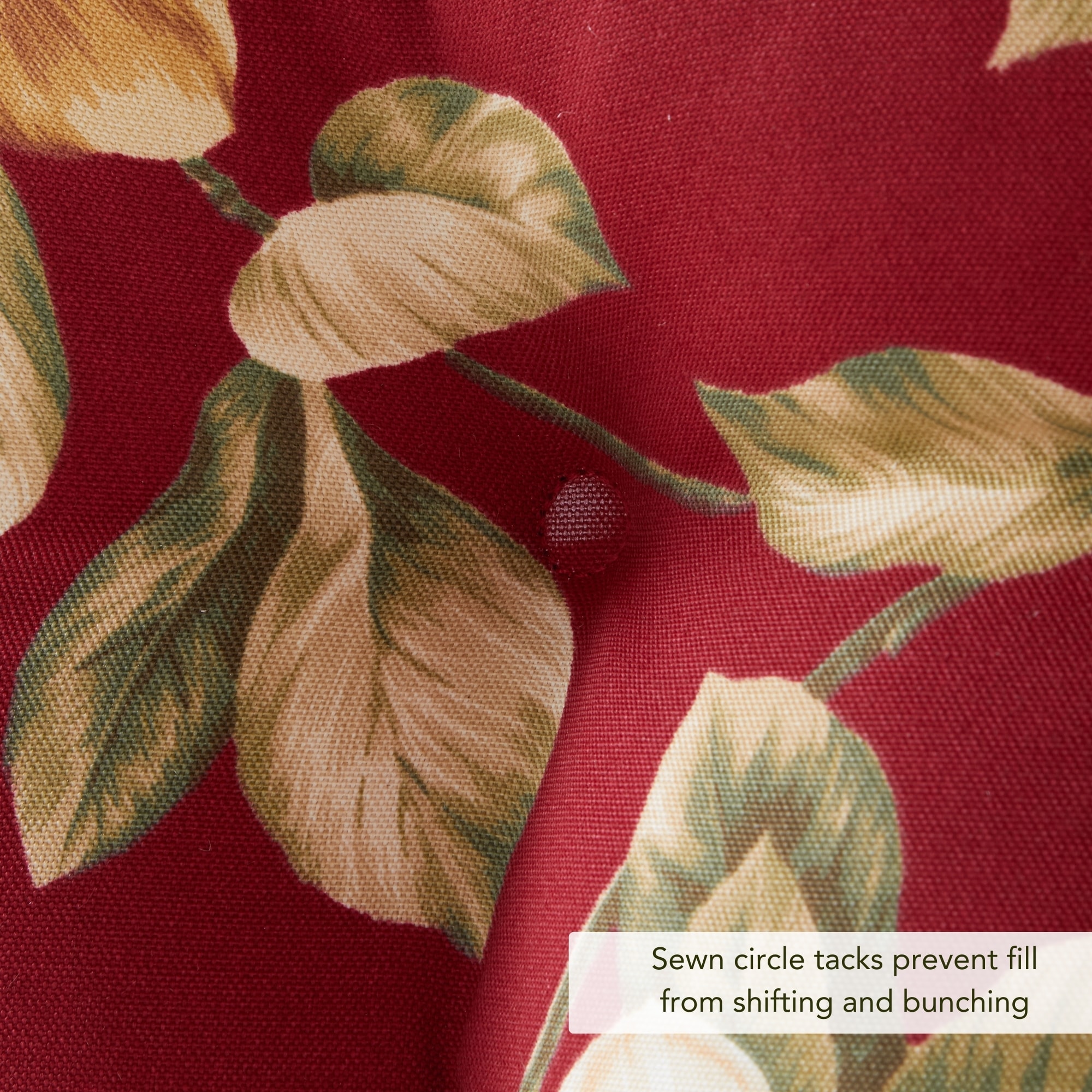 Greendale Home Fashions OC6816S4-ROMAFLORAL Patio-Furniture-Cushions - View #5
