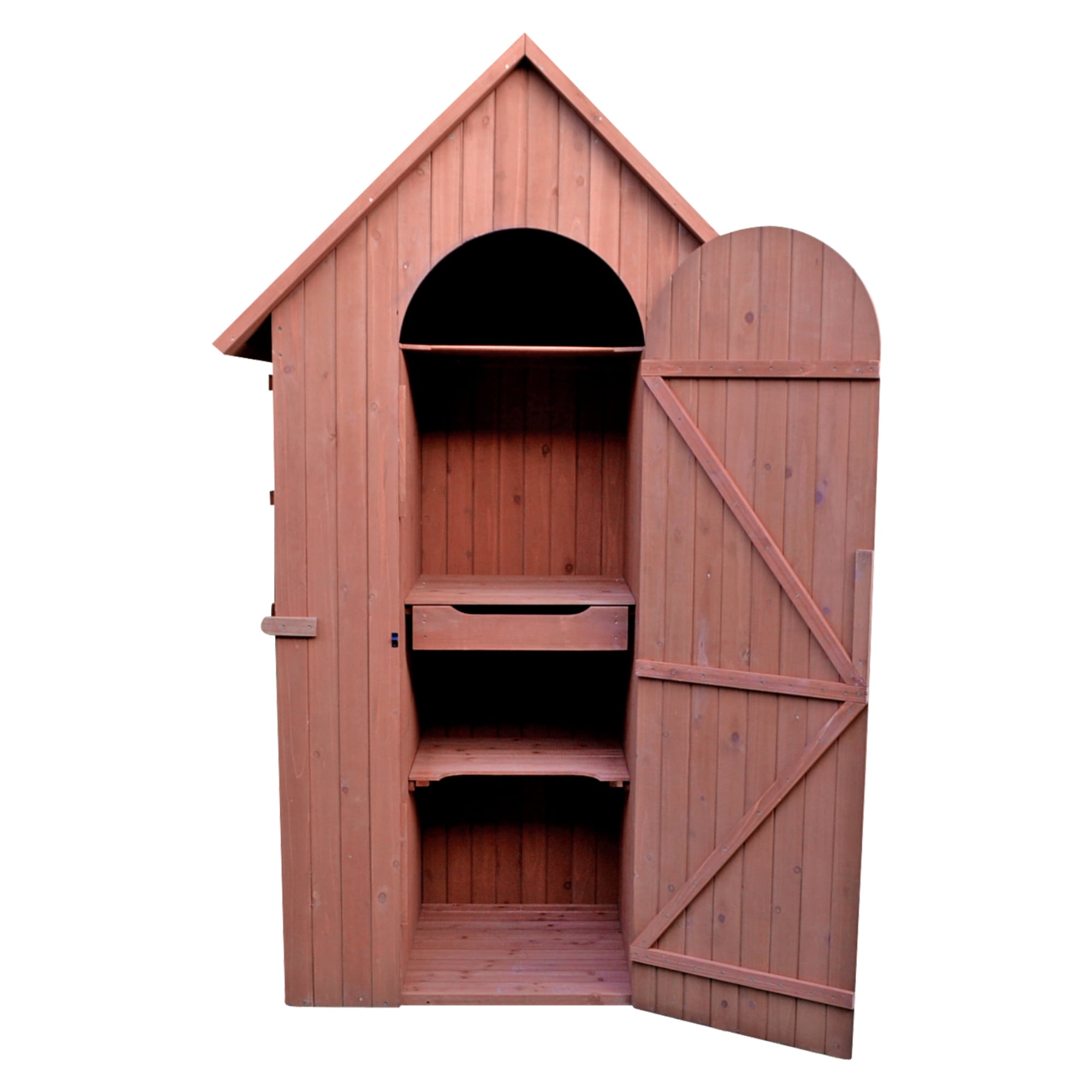 Leisure Season MCS3815 Wood-Storage-Buildings - View #9