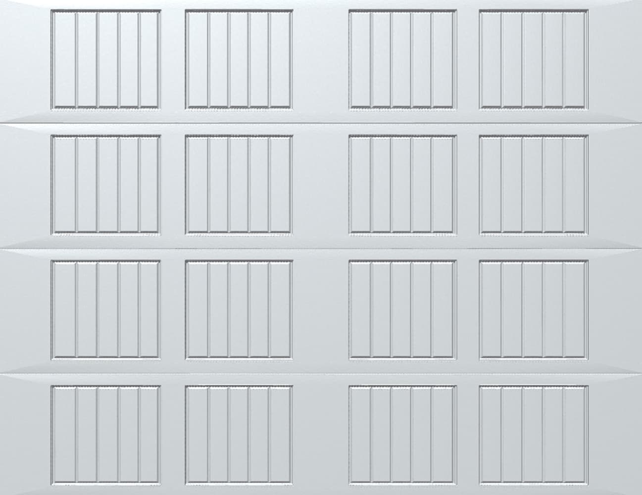 Wayne Dalton WD9100SW97 Classic Steel Model 9100 9-ft x 7-ft Insulated White Single Garage Door