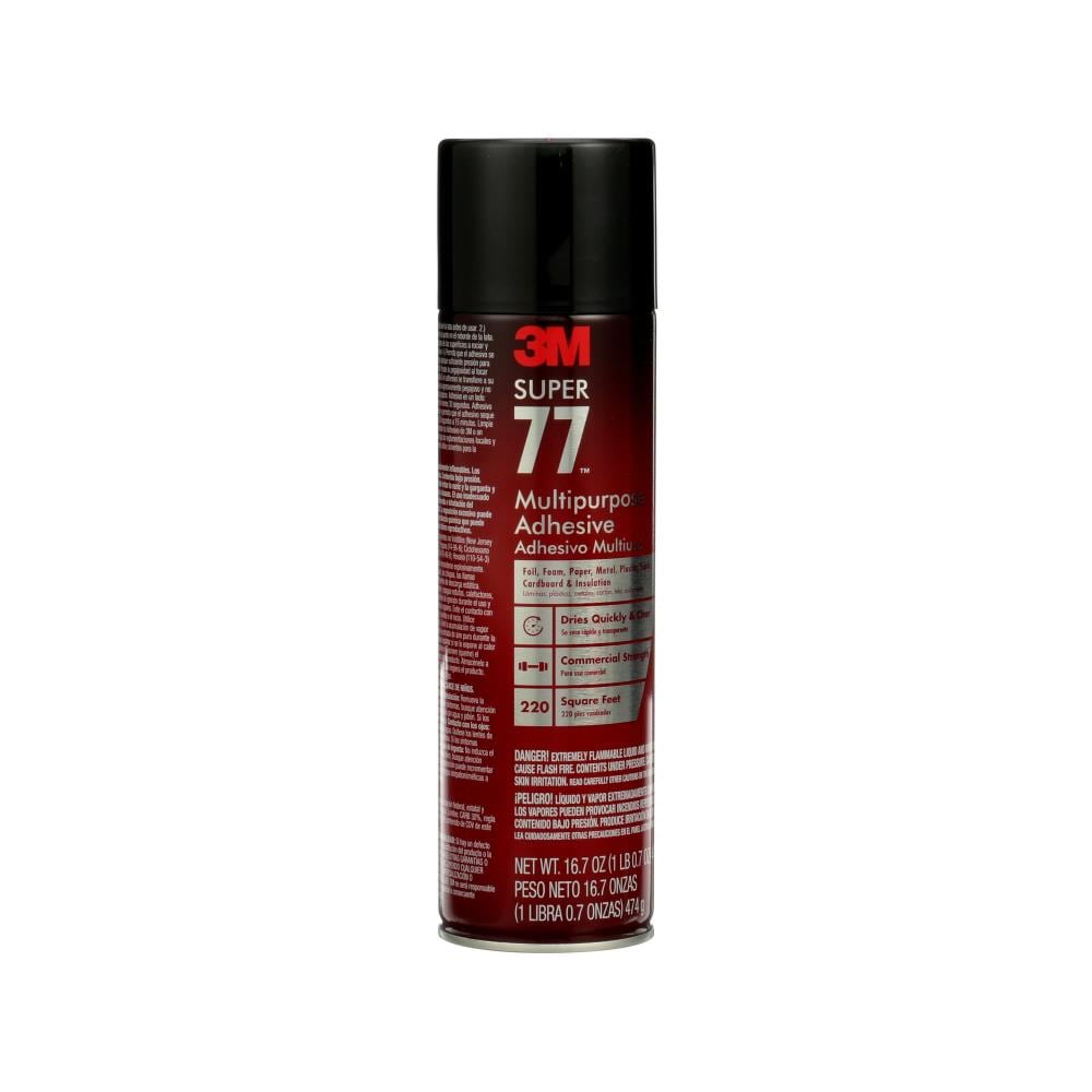 3M Super 77 Multi-purpose Adhesive Spray - 51% voc