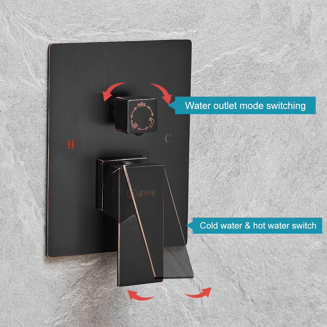 BWE A-95014-ORB-S Tub-Shower-Faucets - View #4